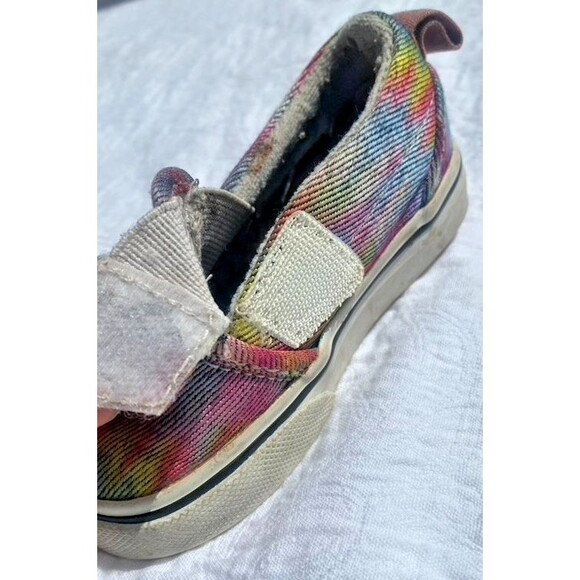Vans Girl's Slip-On Rainglow Rainbow Colorful Baby Toddler -Size 4.0 Play Shoes - Picture 11 of 14